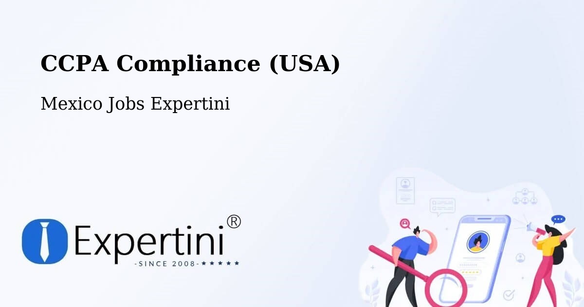 CCPA Privacy Rights & Compliance Notice – Ceuta - Mexico Jobs Expertini