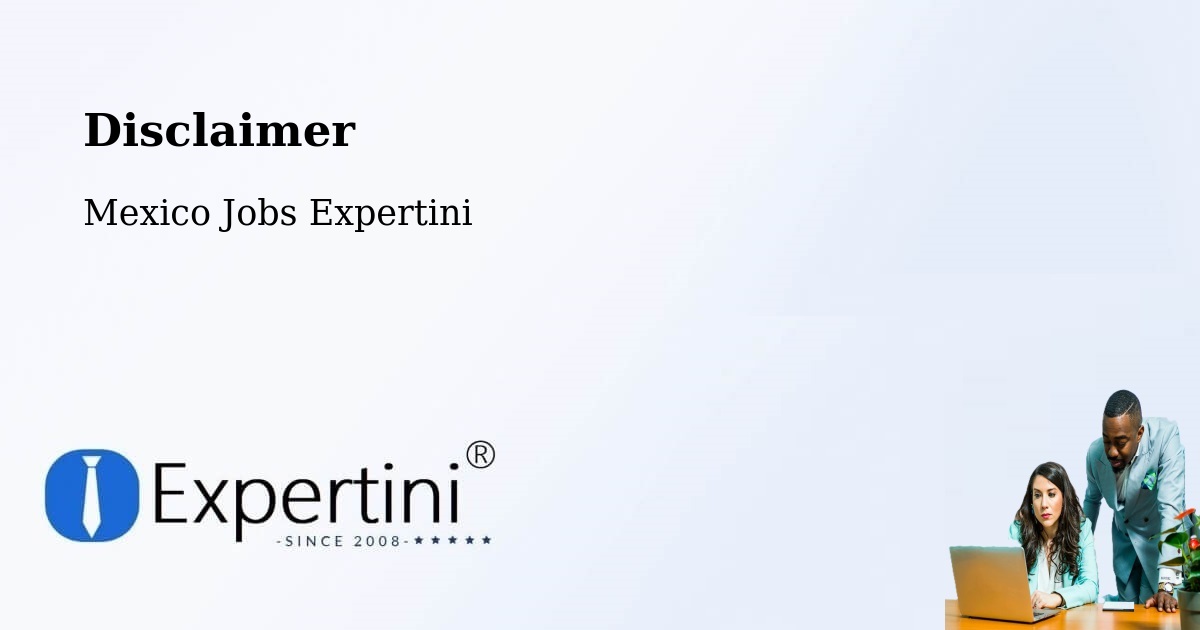 Disclaimer – Ceuta - Mexico Jobs Expertini