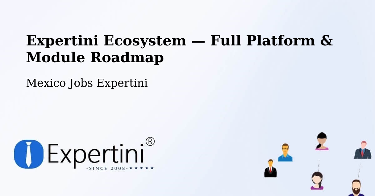 Expertini Ecosystem — Full Platform & Module Roadmap – Ceuta