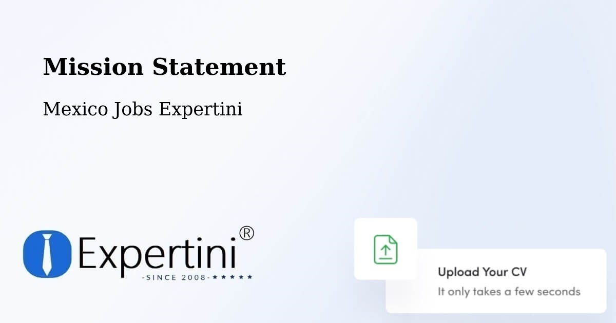 Corporate Mission – Ceuta - Mexico Jobs Expertini